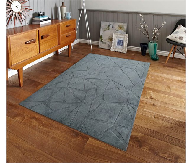 Alfombra NEW CRYSTEL Gris Oscuro