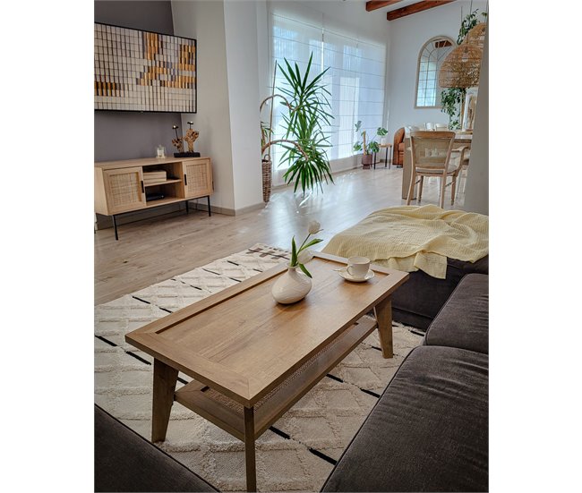 Beliani Mesa de centro SIMLA Marron