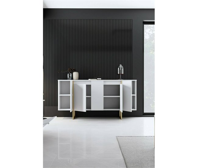 Aparador de salón Dgarzitt 160 Blanco