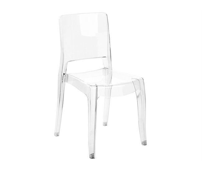 Beliani Silla para eventos WESTBRIDGE Transparente