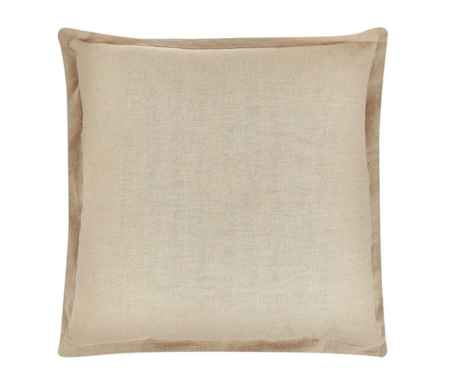 Beliani Cojín decorativo GUZMANIA Beige