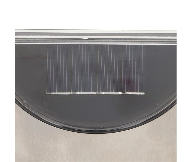 Aktive Set de 4 apliques solares LED 5-10 lúmenes Gris