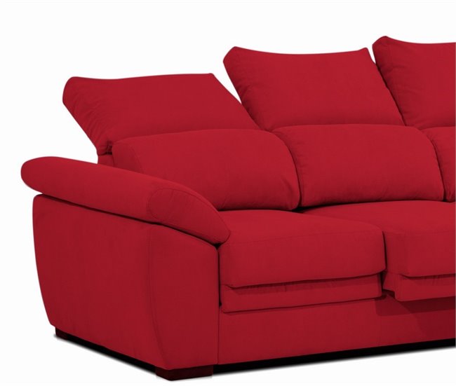 Chaise longue ARGOS Rojo