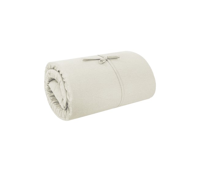 Acomoda Textil – Colchón para Exterior Desenfundable y Portátil. Beige