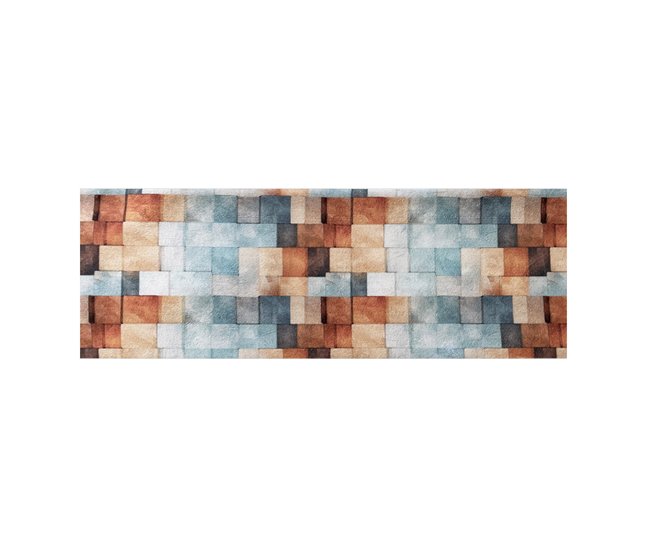 Acomoda Textil – Alfombra de Cocina. (Patch) 200x52 Multicolor