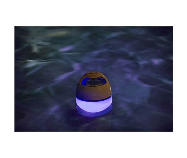 Altavoz Inalámbrico Flotante con LED Blanco