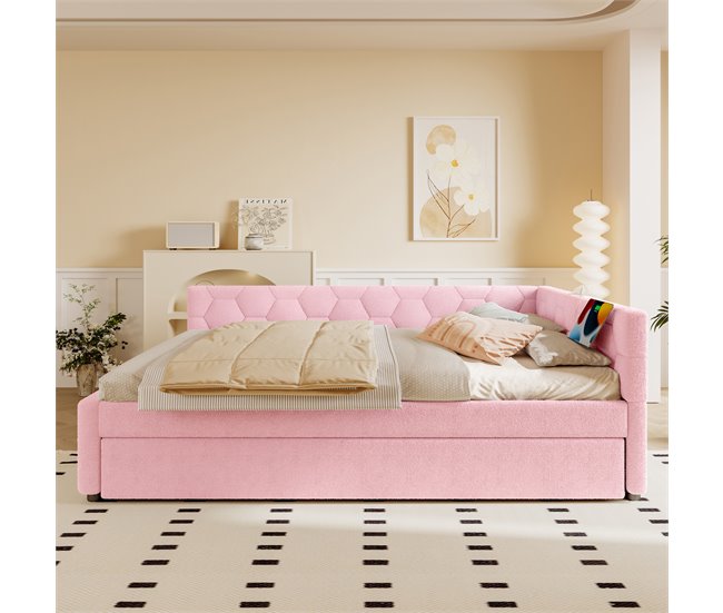 Camas nido 145x208 Rosa