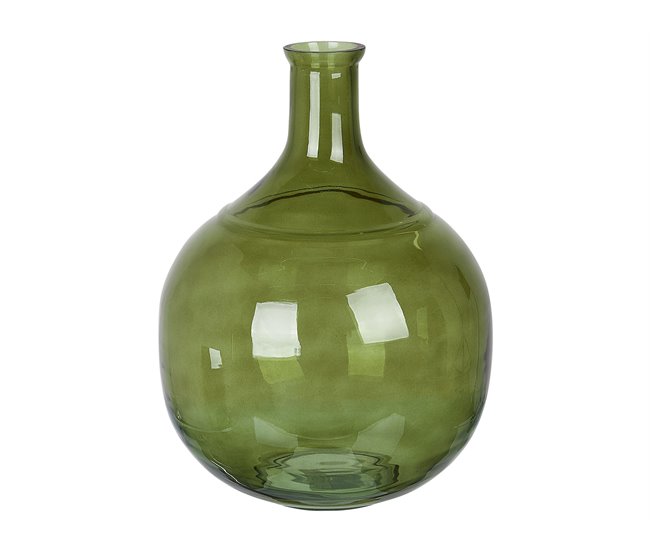 Beliani Jarrón para flores ACHAAR Verde