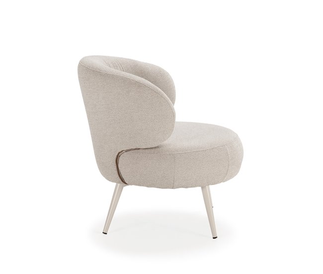 Sillón decorativo LIVA color beige Beige
