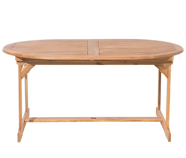 Beliani Conjunto de comedor MAUI Marron
