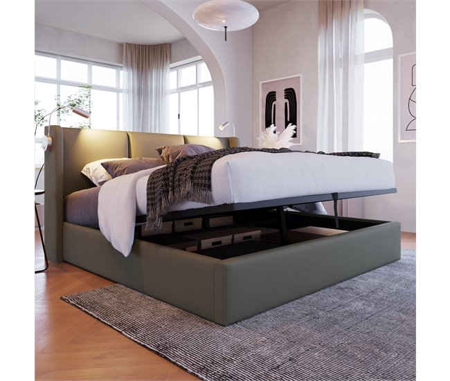 Canapés abatibles Gris