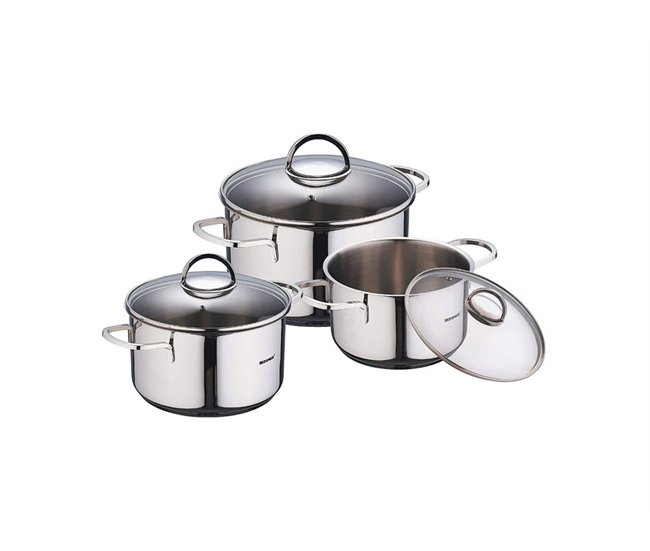 Batería de cocina 6 piezas CLASSIC Inox