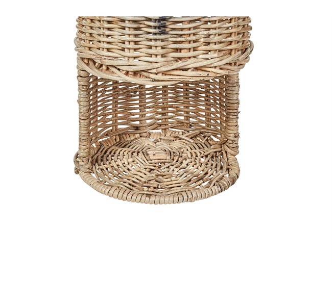Beliani Soporte del papel higiénico AKABA Natural