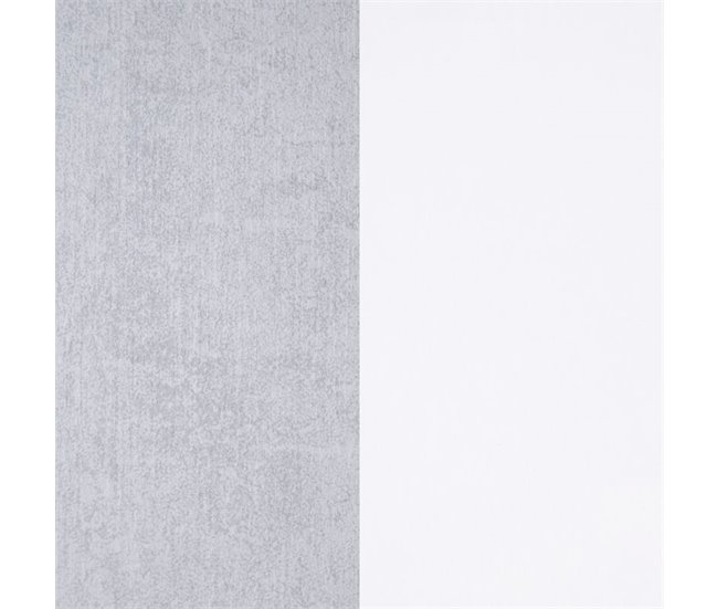 Aparador de 3 puertas DENVER color cemento y blanco Cemento