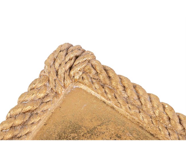 Bandeja Resina Adda Home Dorado