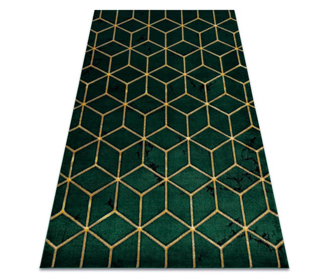 Alfombra EMERALD exclusivo 1014 glamour 160x220 Verde