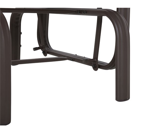 Beliani Sillón BORGIO Marron