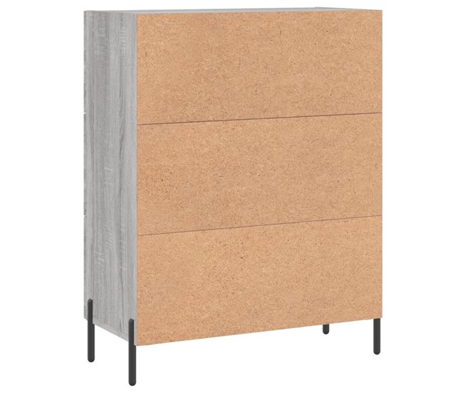 Aparador de madera de ingeniería 69 Blanco