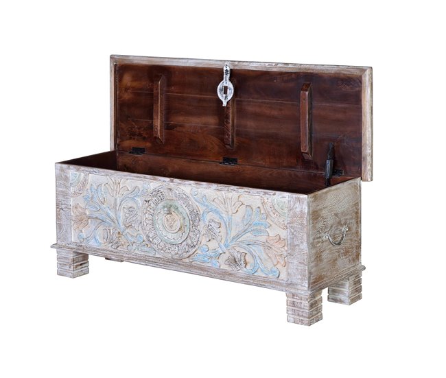 Baúl de madera mango Giner y Colomer Multicolor
