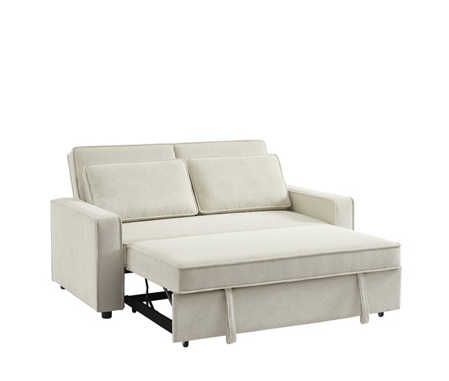 Sofá cama 2 plazas LOLA Beige