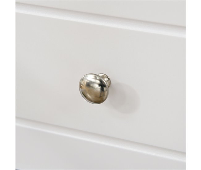 Alacena de Cocina MDF, Vidrio Templado HOMCOM, hogar - cocina Blanco