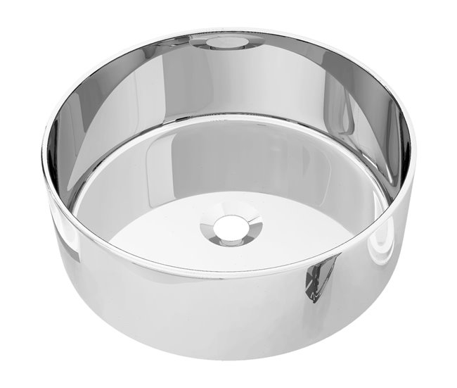 Lavabo Plateado