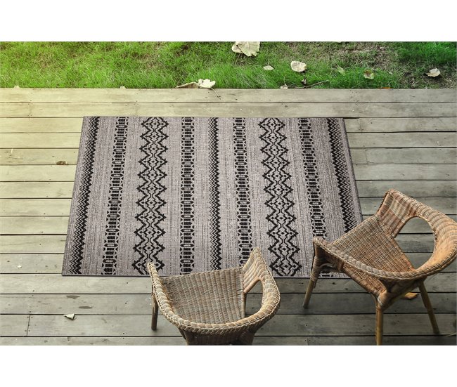 Alfombra de cuerda sisal FLOORLUX 20510 80x150 Gris