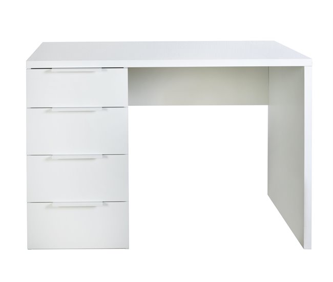 Escritorio ESPRESSO con 4 cajones color blanco Blanco