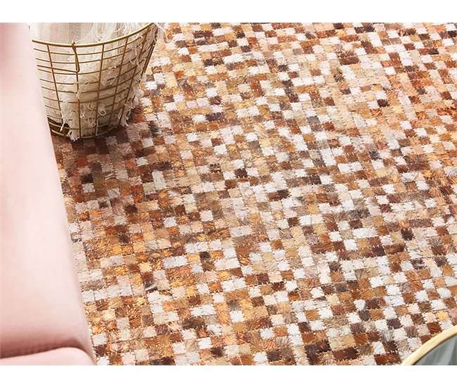 Beliani Alfombra de pelo corto TORUL 160x230 Marron