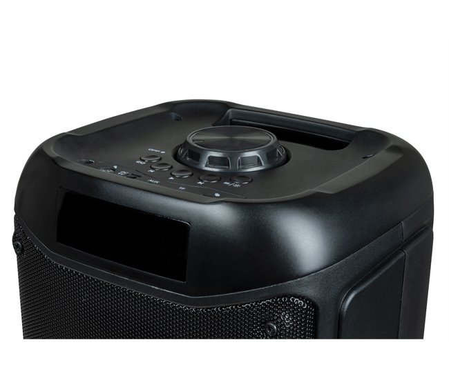 Altavoz inalambrico luminoso Bluetooth Bigben Negro