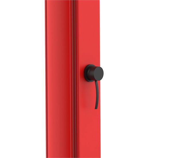 Ducha Xxl 40 Agua Caliente Roja Del Sol RIO Rojo