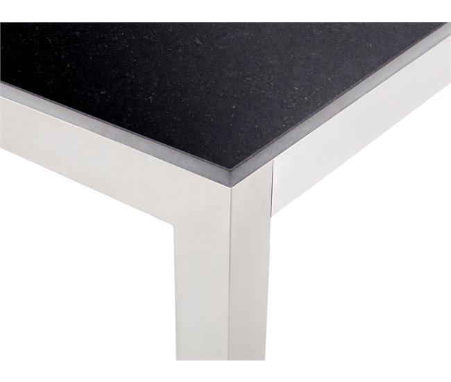 Beliani Conjunto de comedor GROSSETO Blanco