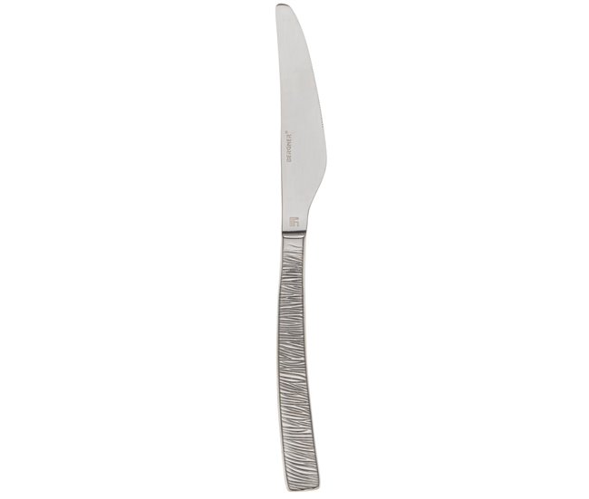 Set de 2 Cuchillos de mesa LYON Bergner Plateado