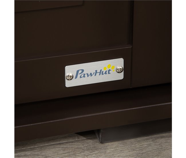 Casa para Gatos MDF PawHut, mascotas - accesorios para gatos Marron