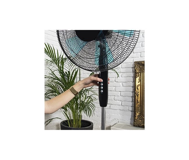 Ventilador de pie EnergySilence 510 Cecotec Negro