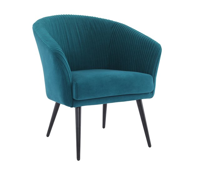 Sillón decorativo CLOE Azul