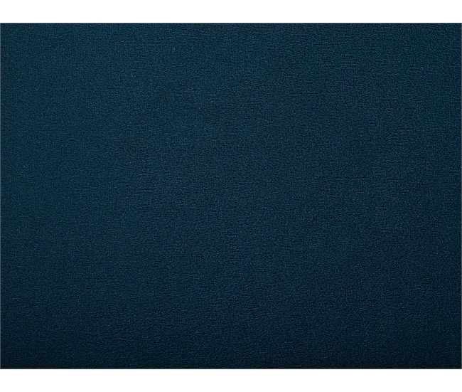Beliani Sofá de 3 plazas Terciopelo BODO Azul Marino