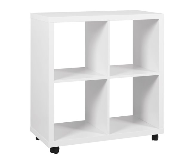 Estantería AGATHA 4 huecos Blanco