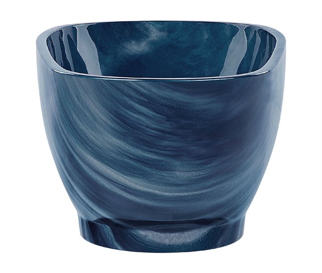 Beliani Bañera independiente RIOJA 80x170 Azul Marino