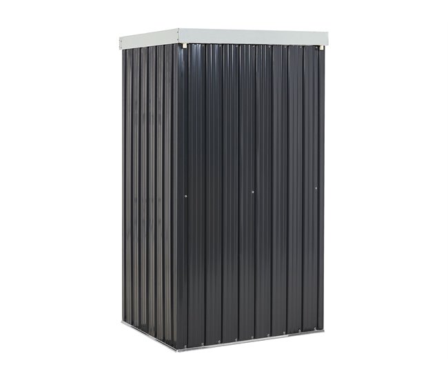 Beliani Cobertizo de jardín UMBRIA Grafito