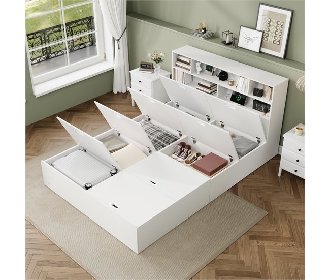 Camas de matrimonio Blanco