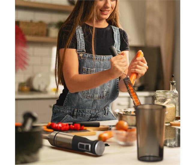 Batidora de Mano  1500W | UNIVERSALBLUE Negro/ Inox