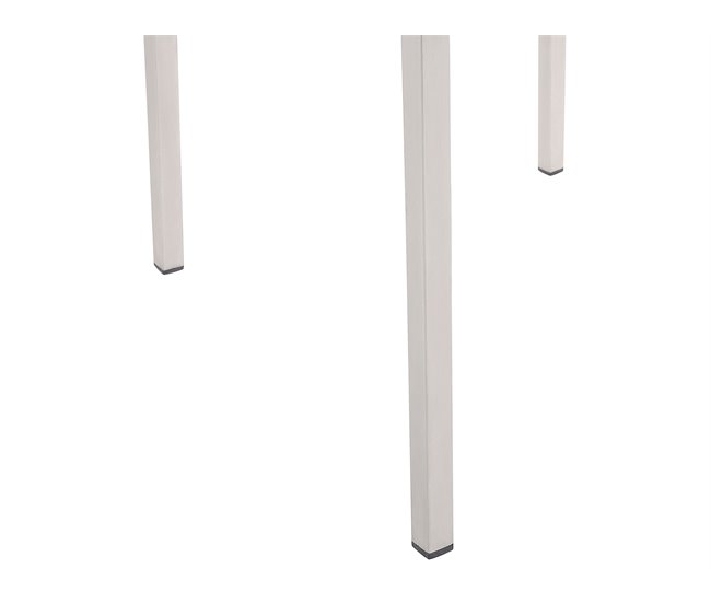 Beliani Conjunto de comedor GROSSETO Grafito