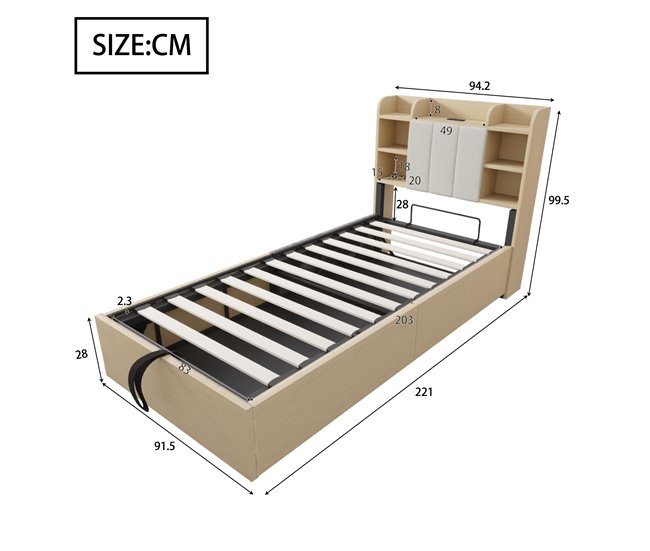 Canapés abatibles Natural