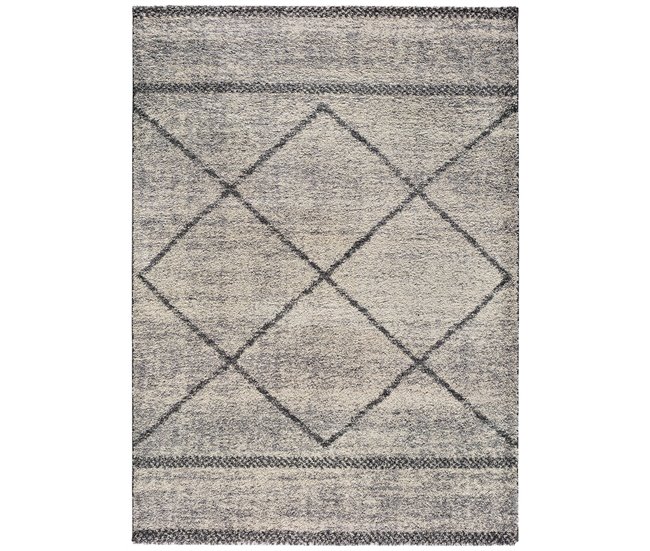 Alfombra de estilo étnico KASBAH - ATTICGO 160x230 Gris