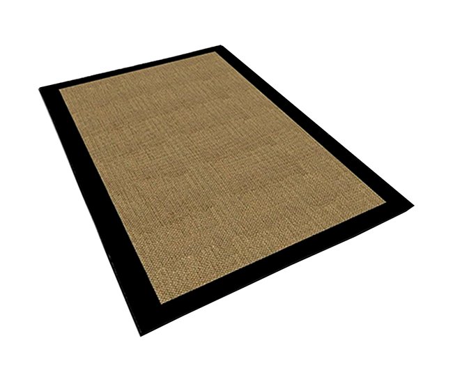 Alfombra De 140 X 220Cm 220x140 Mostaza