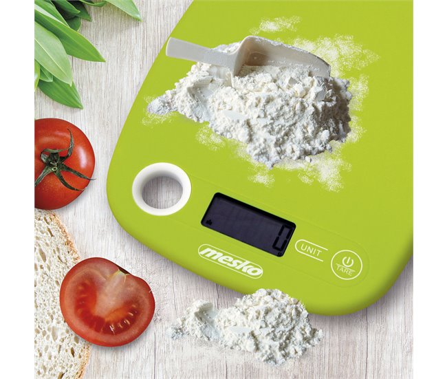 Balanza de cocina Mesko MS3159G Verde