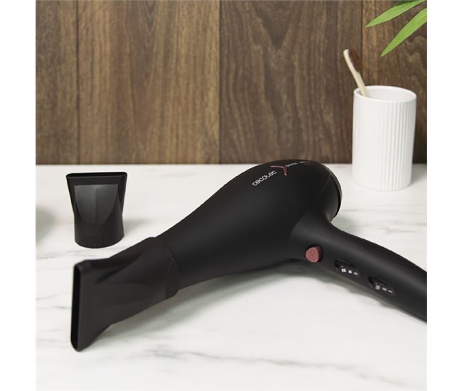 Secador IoniCare 5350 PowerShine Fire Cecotec Negro