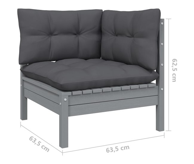 Conjuntos de jardin Gris Oscuro