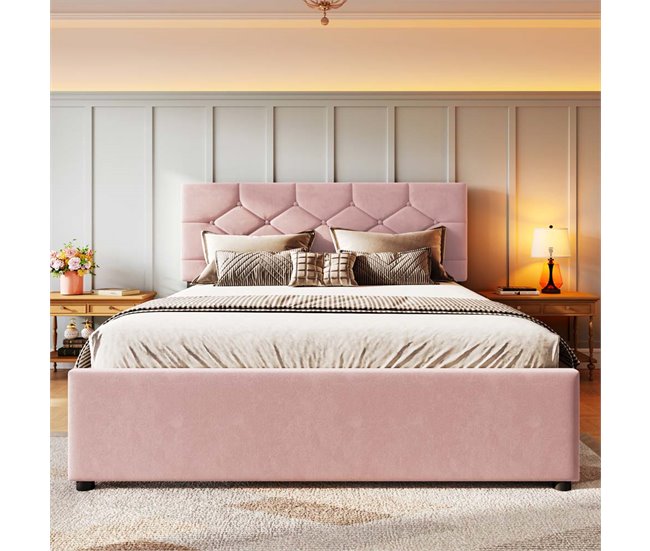 Camas nido 152x211 Rosa